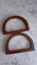 Bolsa de madera mango de madera reemplazo bolso de bricolaje Marco de monedero bolsa Accesorios
