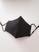 Mascarilla gruesa de invierno para adultos, máscara facial reutilizable, ajustable, a prueba de viento, de doble capa