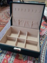 Joyero de cuero de alta capacidad para mujer, organizador de joyas de viaje, multifunción, collar, pendientes, caja de almacenamiento de anillo, regalos para mujer