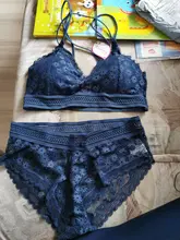 Bra Underwear-Set Panty-Sets Sports-Bra Lace Push-Up Womens Brassiere Sexy Female And