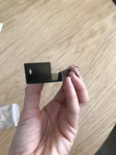 KAK-manijas de armario ocultos de aleación de Zinc, tiradores pomos de cajones para cocina, Puerta del dormitorio, herrajes para muebles, color negro y plateado