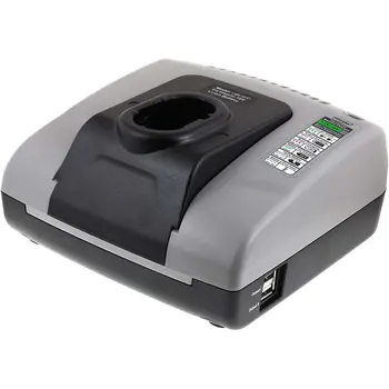 

Powery battery charger with USB for Hitachi model BCL1815