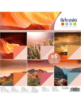 

PACK OF 6 PAPERS FOR CRAFTS OF 30X30 CM PHOTOS LANDSCAPES