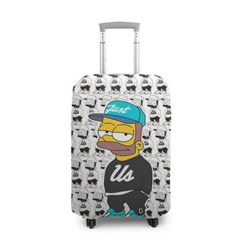 

Suitcase cover 3D Bart Simpson