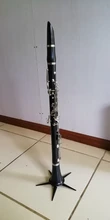 Soporte de clarinete portátil plegable, soporte para flauta Musical, estante de colocación de instrumentos
