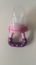 Chupete con mordedor de comida fresca para bebé, tete de alimentación con seguro para la tetina, pezón de alimentación para niños