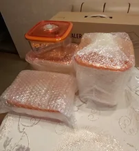 Vacuum-Container Airtight Plastic Kitchen LAIMENG for with Lid Damp-Proof Lunch-Box S267