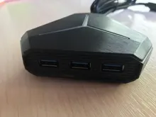 Concentrador de red USB 3,0, divisor multiusb 2,0/3,0, lector de tarjetas, auriculares, micrófono, Jack, 6 puertos, Hub para escritorio, PC y Notebook