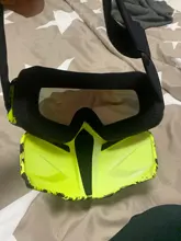 BOLLFO-Gafas de esquí para Snowboard, gafas de esquí para nieve, a prueba de viento, gafas de vidrio para Motocross con filtro para la boca