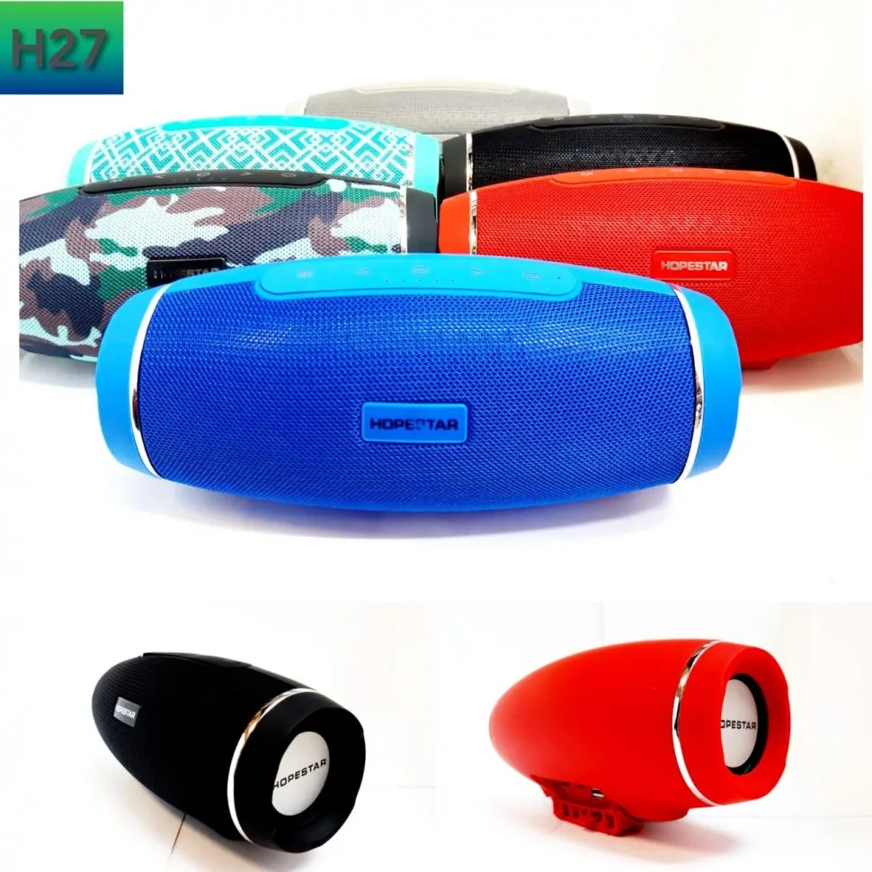Колонка bluetooth Hopestar H27 беспроводная портативная колонка TWS стерео колонка блютуз