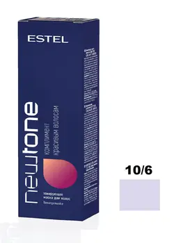 

NTB10/6 Тонирующая маска для волос NEWTONE ESTEL 10/6 Светлый блондин фиолетовый 60 мл.