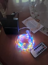 String-Lights Garland Solar-Lamp 52m-Decor Fairy LED Holiday Christmas-Party Garden Outdoor