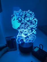 Night-Lamp Bedroom Decor Manga Gift Anime Hunter-X-Hunter Kids Child for 3d