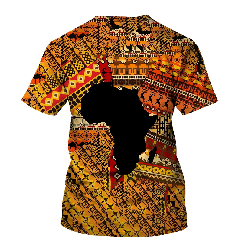 cool shirts for men Summer 3D African Print Men's/Women's T-Shirt Casual O Neck Short Sleeve Tee Top Vintage Style Dashiki Couple Streetwear Clothes men t shirts