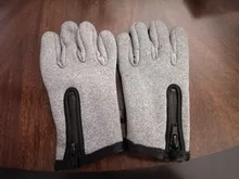 Winter Gloves Windproof Touchscreen Cycling-Fluff Warm for Anti-Slip