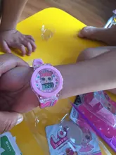 LOL Surprise-reloj electrónico de dibujos animados para niños, bonito reloj para niños con luz, regalo de cumpleaños