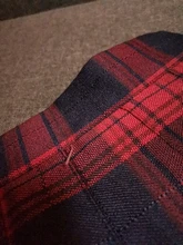 Plaid Skirt Pleated Harajuku School-Girl High-Waist Korean Plus-Size Women Zipper Sexy