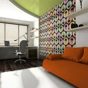 

Wall mural-cans-pop art - 250x193 cm