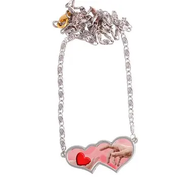 

A-BLHK Sublimation Metal Heart Pendant