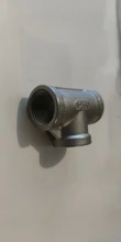 T-Pipe-Fitting Stainless-Steel Female BSP Threaded SS304 3-Way 3/8-1-1/4-1-2-