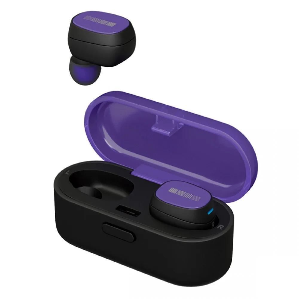 Bluetooth-наушники с микрофоном Interstep TWS SBH-520(Фиолетовые