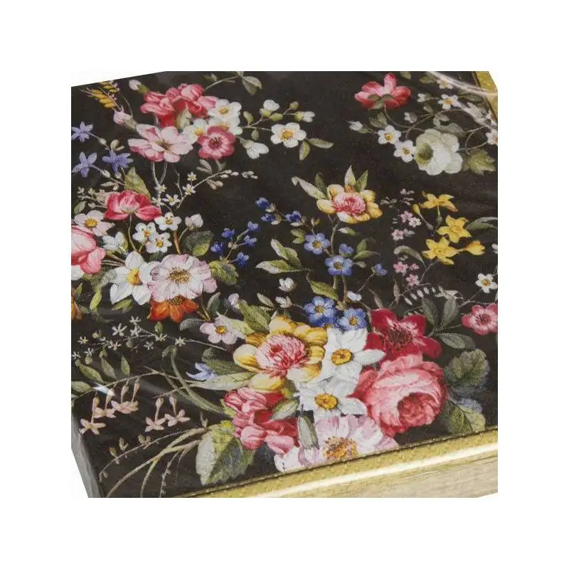 Набор 20 салфеток Bloom black-коллекция кухонного декора Bravissima kitchen