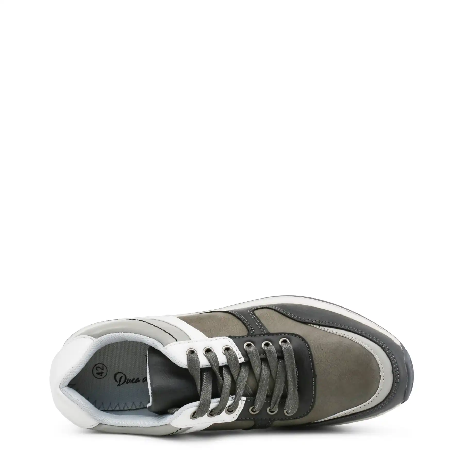 duke morrone harvie men gray 82350. color: gray, size: eu 43