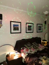 Light DJ Dj-Lamp Stage-Projector Led Laser Rgb Disco Wedding Birthday-Party Blue Rechargeable