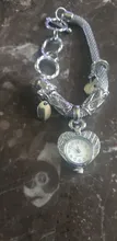 Reloj de pulsera de corazón de amor para mujer, pulsera de cuarzo analógica, relojes de vestir, regalo de lujo