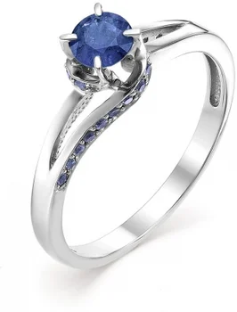 

Master brilliant ring with 23 white gold sapphires