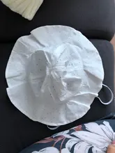 Gorro de cubo de bebé para niños, Sombrero de Panamá Floral para playa al aire libre, con encaje de princesa