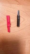 2Pcs/Lot Push Button Type Full Protective Alligator Clip For Professional Multimeter