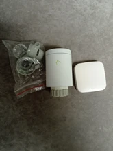 Válvula termostática programable TRV ZigBee 3.0, para radiador inteligente, se puede controlar a través de la voz con Alexa