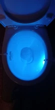 Toilet-Light Seat Night-Lamp Motion-Sensor Goodland LED Bathroom Backlight 8-Colors Children