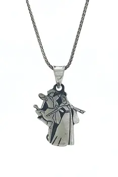 

Caucasian Dance Circassian Circassian Themed Silver Necklace
