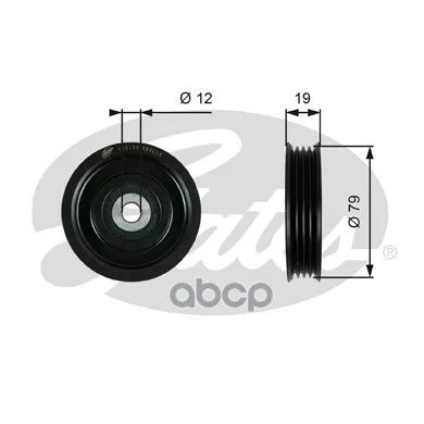Натяжитель Ремня Приводного Nissan Navara/Pathfinder 2.5d 05- Gates T39184 Gates арт. T39184