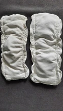 Usurpon-inserto de algodón de bambú de 5 capas, inserto de pierna reutilizable e impermeable, inserción de pañal de bebé de algodón orgánico, 1 ud.