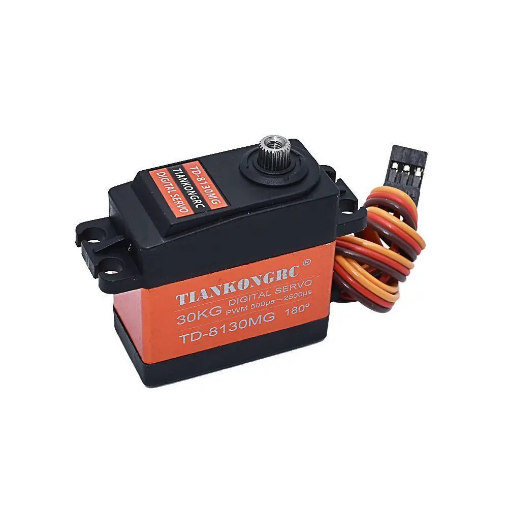 Сервомашинка цифровая с усилием 30кг*см маркировкой Tiankong RC Professional Servo TD-8130MG |
