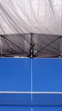 SUZ-Robot de tenis de mesa S201, máquina automática de entrenamiento de PING PONG, entrenador de bolas para más de 40 bolas