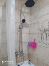 Mixer Tap Faucet-Set Hand-Sprayer Rainfall Shower Frap Bathroom Chrome-F2416 Wall-Mounted
