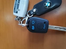 De goma de silicona carcasa para mando a distancia conjunto de Tapón Protector de funda de piel para BMW E31 E32 E34 E36 E38 E39 E46 Z3 viejo remoto 3 botones Accesorios