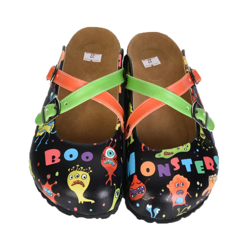 5401 Boo Monster Cross Sabo Pantofole