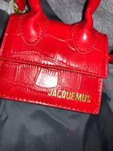 Jacquemus-Mini bolsos cruzados para mujer, bolso de marca famosa, de diseñador de lujo, con patrón de cocodrilo, 2021
