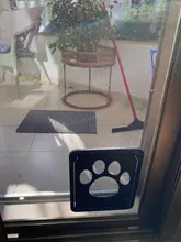 Puerta de mascotas, nuevo seguro, con pantalla magnética Bloqueable, para exteriores, perros, gatos, puerta de ventana, entrada gratuita, bonito jardín, fácil de instalar
