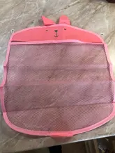 Ducha de bebé bolsa de malla para juguetes de baño colgante animales de dibujos animados en forma de bolsa de almacenamiento para baño organizador titular niños agua Red para juguetes bolsa