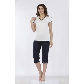 

Etoile women's spring/summer Bambuu Short Sleeve Capri Set/Sleepwear 5859