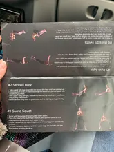 MKAS-Bandas de resistencia largas para Fitness, conjunto de tela de entrenamiento para ejercicio, bandas elásticas para glúteos, asistencia para mujer, 3 piezas