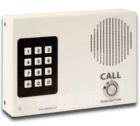 

CyberData Intercom VoIP with White Keyboard