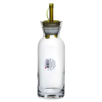

Decanter for oil and vinegar with green cr. Виллаж 360 ml
