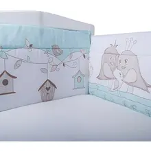 Бортик на кроватку Эдельвейс "Птички"